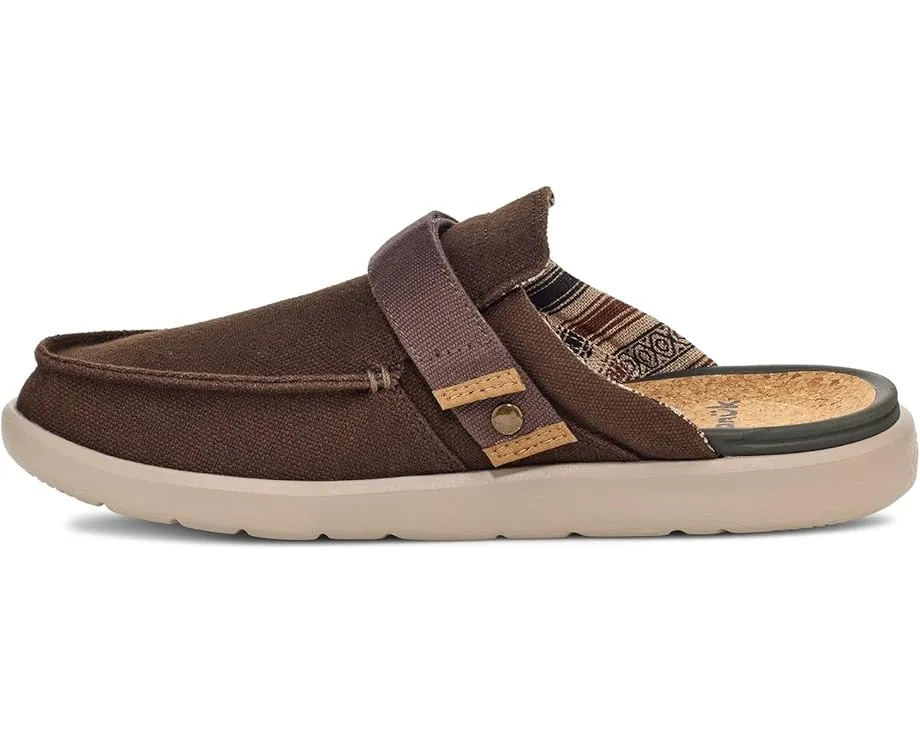 Сандалии Sanuk Happy Hour Lite с регулируемой застежкой и пробковой стелькой