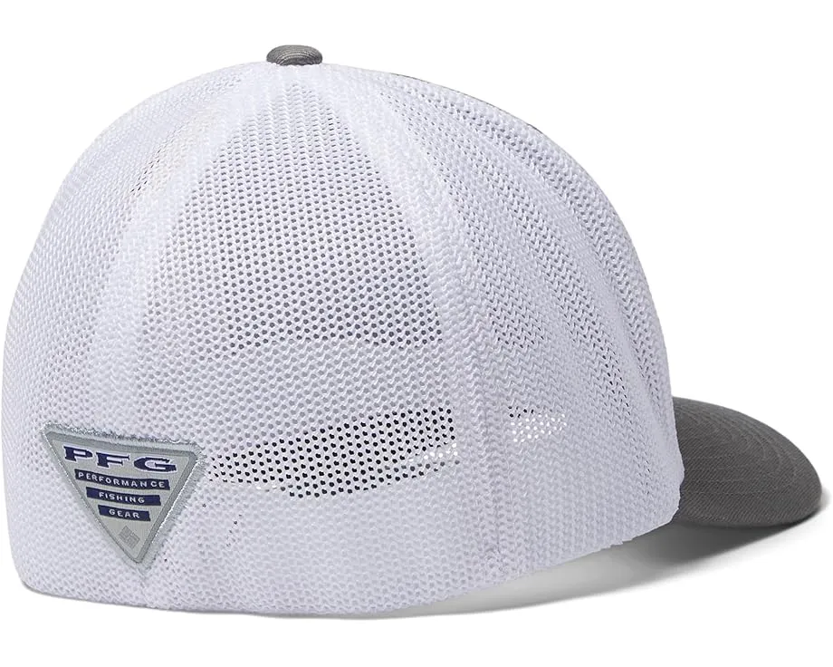Кепка Columbia PFG Mesh с вышивкой рыбы и сетчатой спинкой