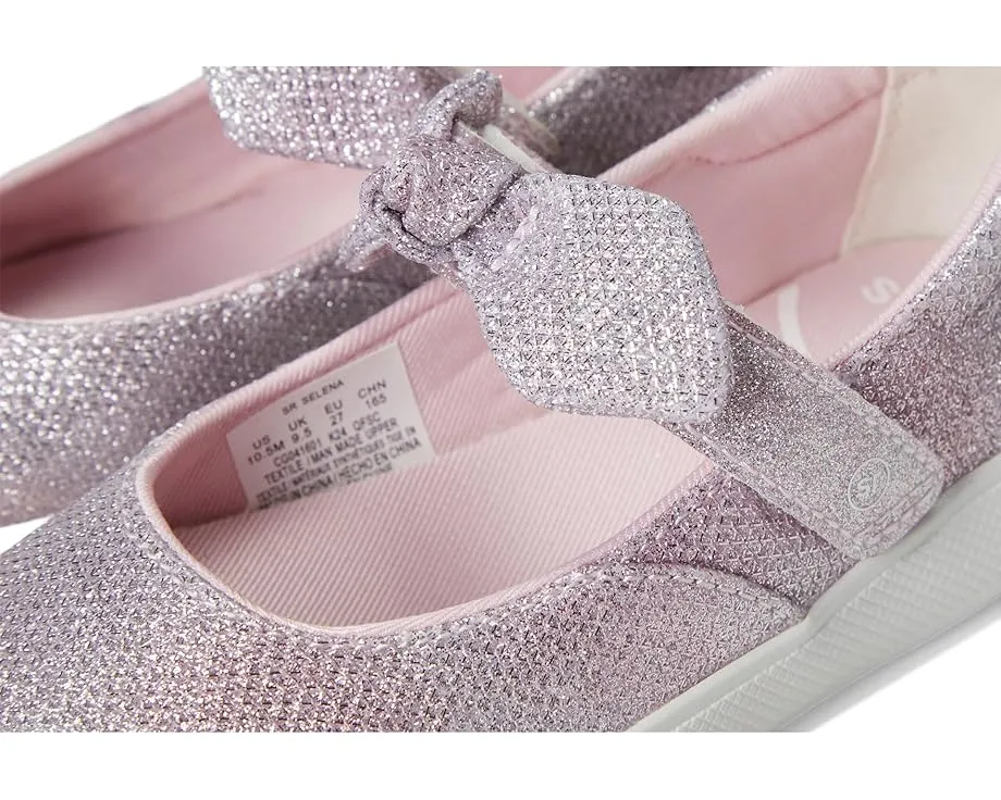 Туфли Stride Rite SR Selena для детей с блестящей кожей и застёжкой на липучке