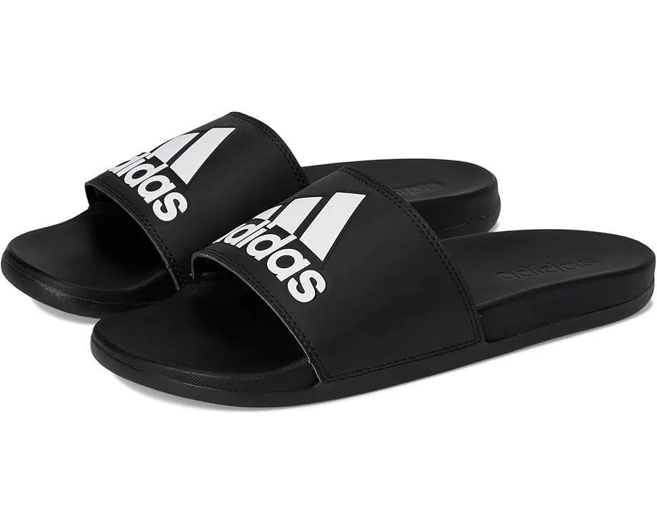Шлепанцы Adidas Adilette Comfort черно-белые
