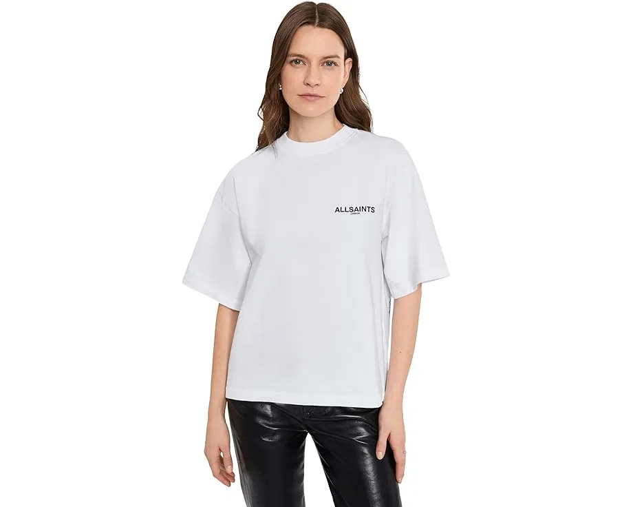 Футболка AllSaints Swoop Amelie Tee из мягкого хлопка свободного кроя