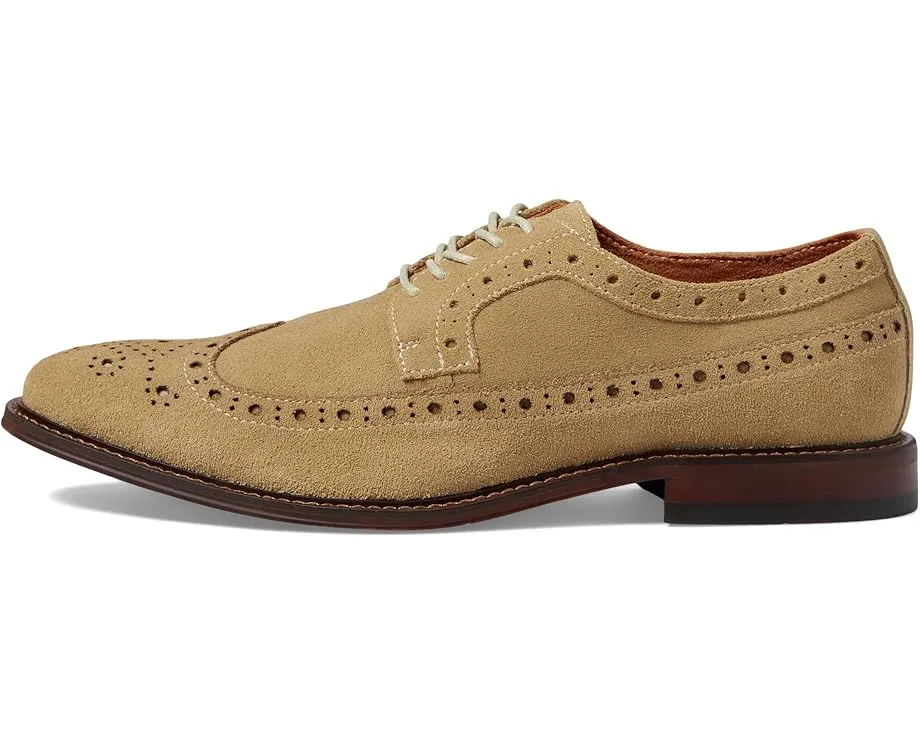 Оксфорды Stacy Adams Marligan Wing Tip из замши с перфорацией