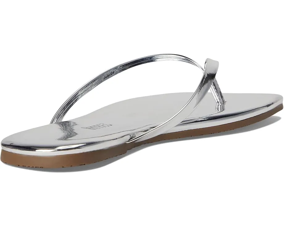 Блестящие босоножки TKEES с открытым квадратным носком