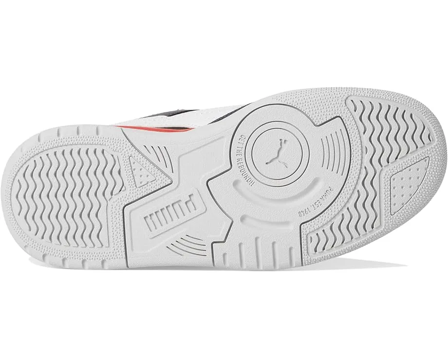 Кроссовки Puma Rebound Layup Lo для детей с ретро дизайном и мягкой стелькой SoftFoam+