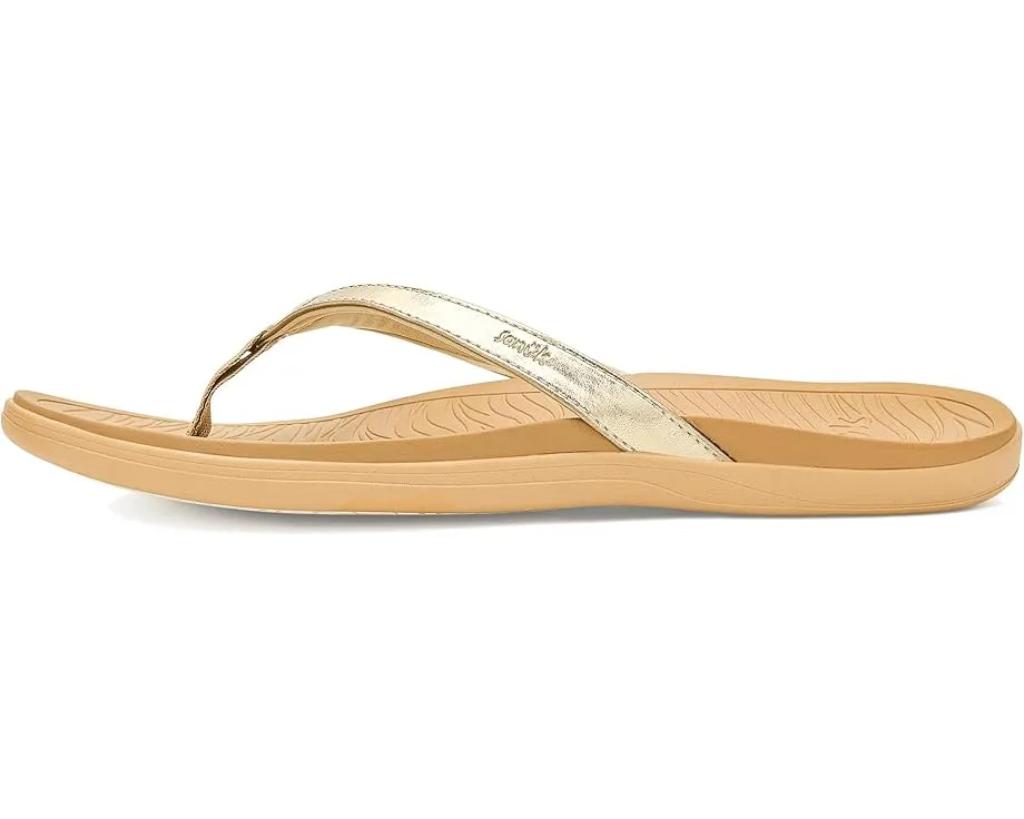 Sanuk Тапочки Wave Whisper с ремешками и поддержкой свода стопы