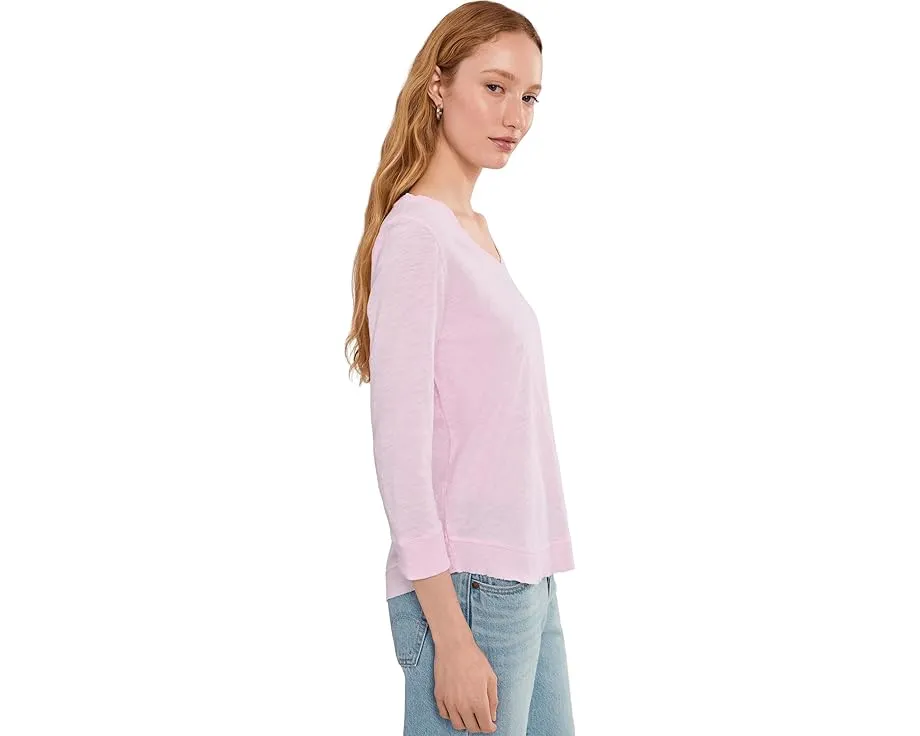 Garment Dye Tees - V-Neck 3/4 Sleeve Tee