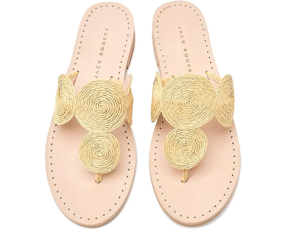 Сандалии Jack Rogers Margo на небольшом каблуке из кожи наппа