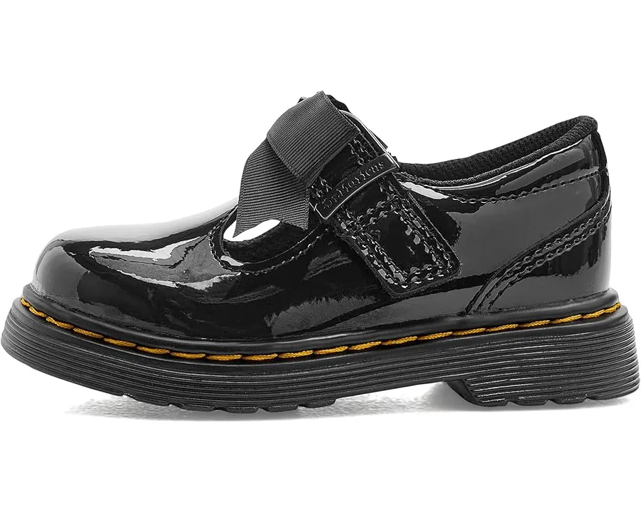Dr. Martens детские туфли Polley II Bow с бантом на липучке
