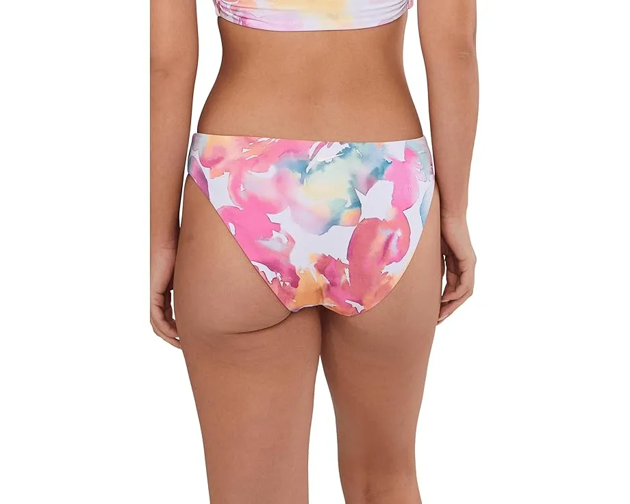 Купальник Nike Aquarelle Hipster с цветочным принтом и средней посадкой