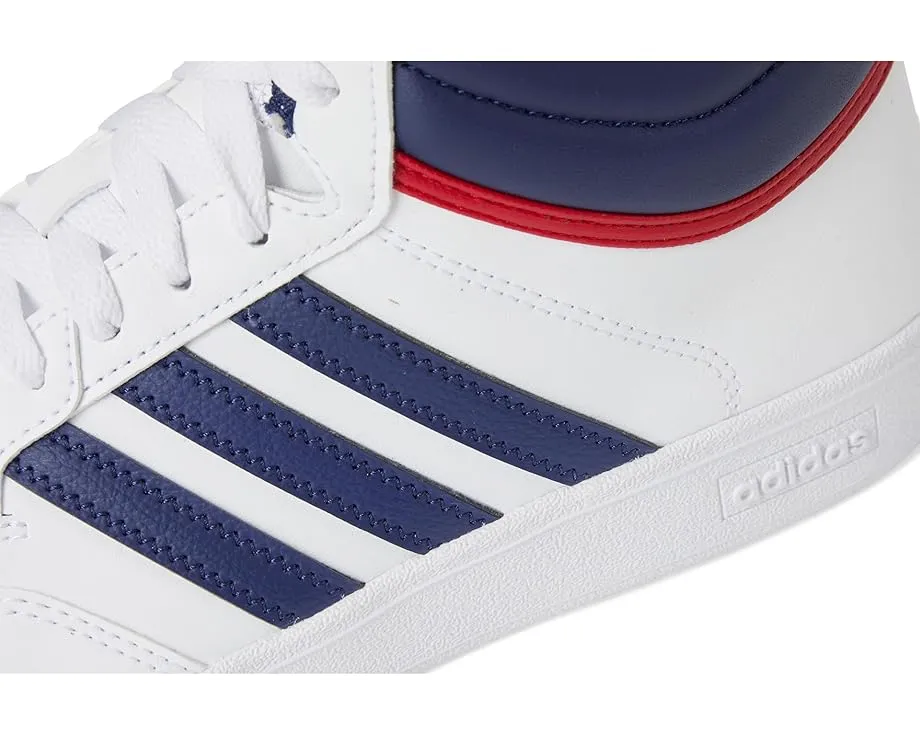 Баскетбольные кроссовки Adidas Hoops 4.0 Mid Top с перфорацией для подростков