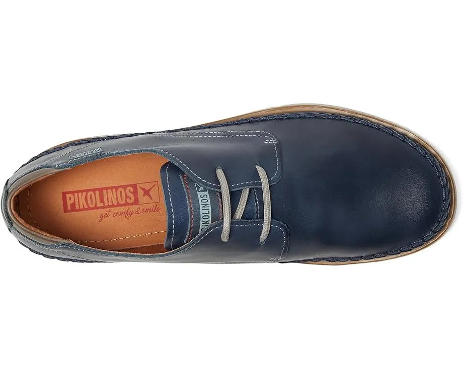 Мокасины PIKOLINOS San Juan M6L из натуральной кожи с эластичными шнурками