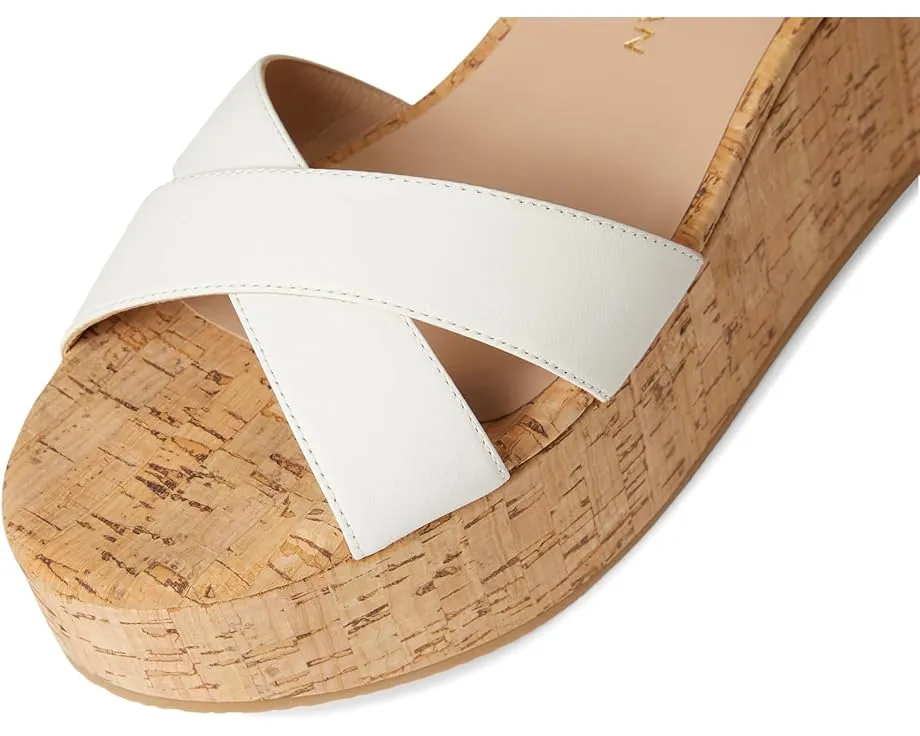 Сандалии Stuart Weitzman Dayna Wedge на платформе с открытым носком