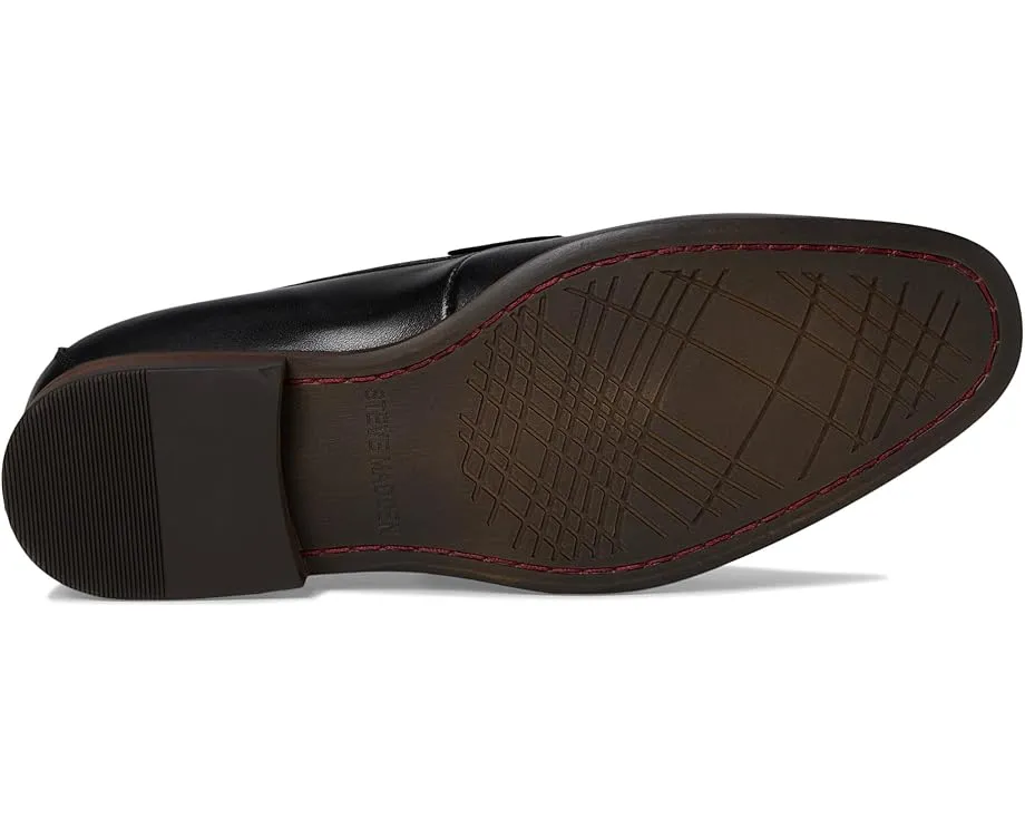 Лоферы Steve Madden Adair из щеточной телячьей кожи с устойчивым каблуком
