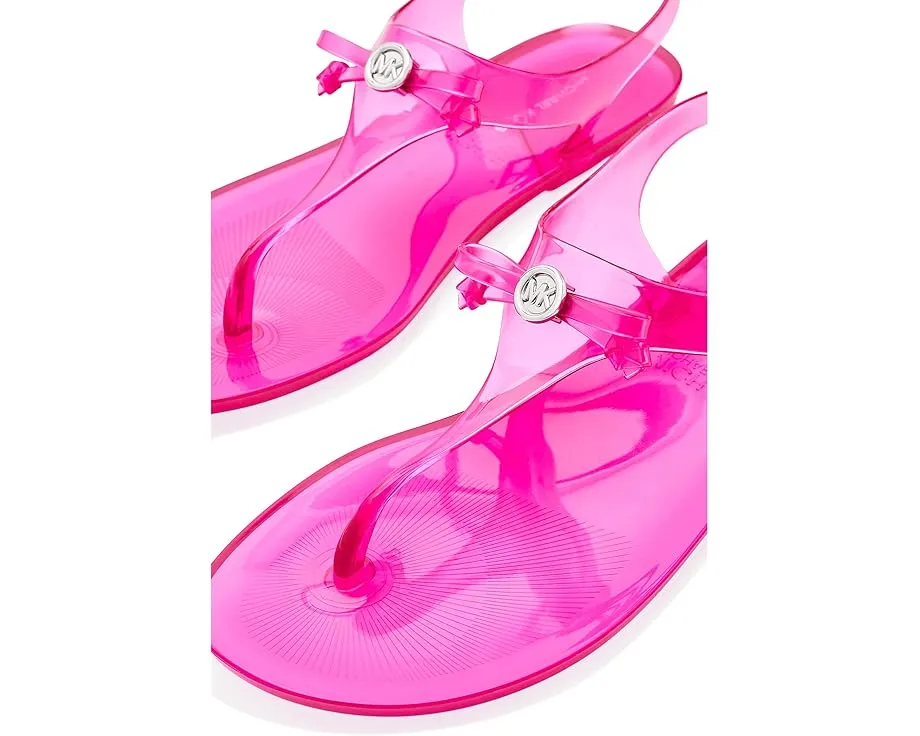 Сандалии Eva Thong MICHAEL Michael Kors с бантом и логотипом