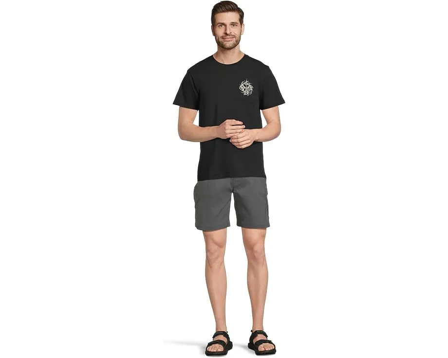 Шорты Prana Stretch Zion с защитой UPF 50+ и быстросохнущей тканью