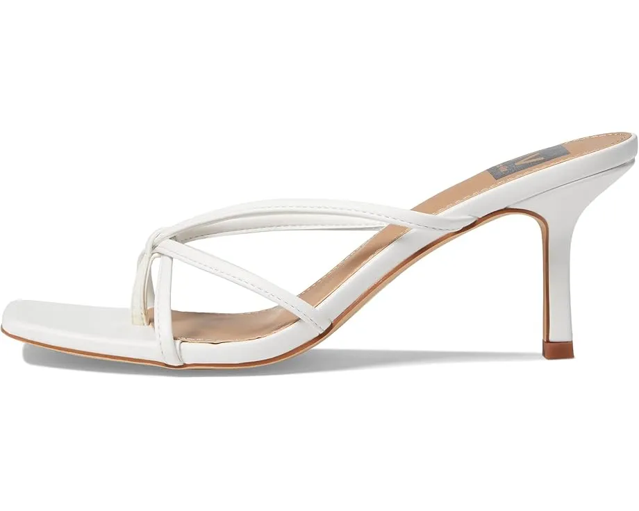 Босоножки Zini на шпильке с квадратным открытым носком от DV by Dolce Vita