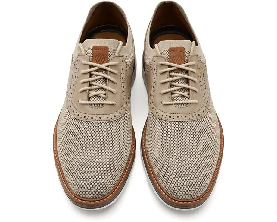 Кроссовки Johnston & Murphy Braxton Knit Saddle с трикотажным верхом и стелькой TRUFOAM