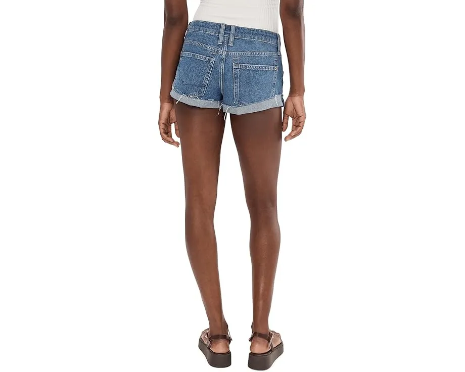 Шорты We The Free Cali Cuffed Shorties от Free People с манжетами и пятью карманами