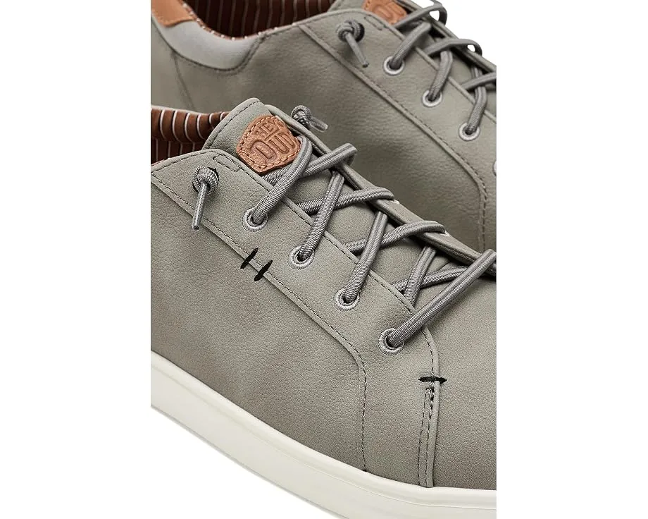 Hey Dude кроссовки Paul Pro Classic из фланелевой серой ткани