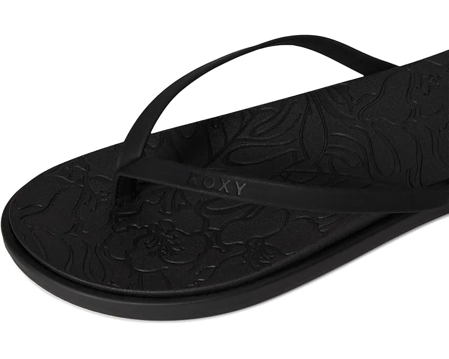 Шлепанцы Roxy Calabasas с мягкой стелькой из искусственной кожи