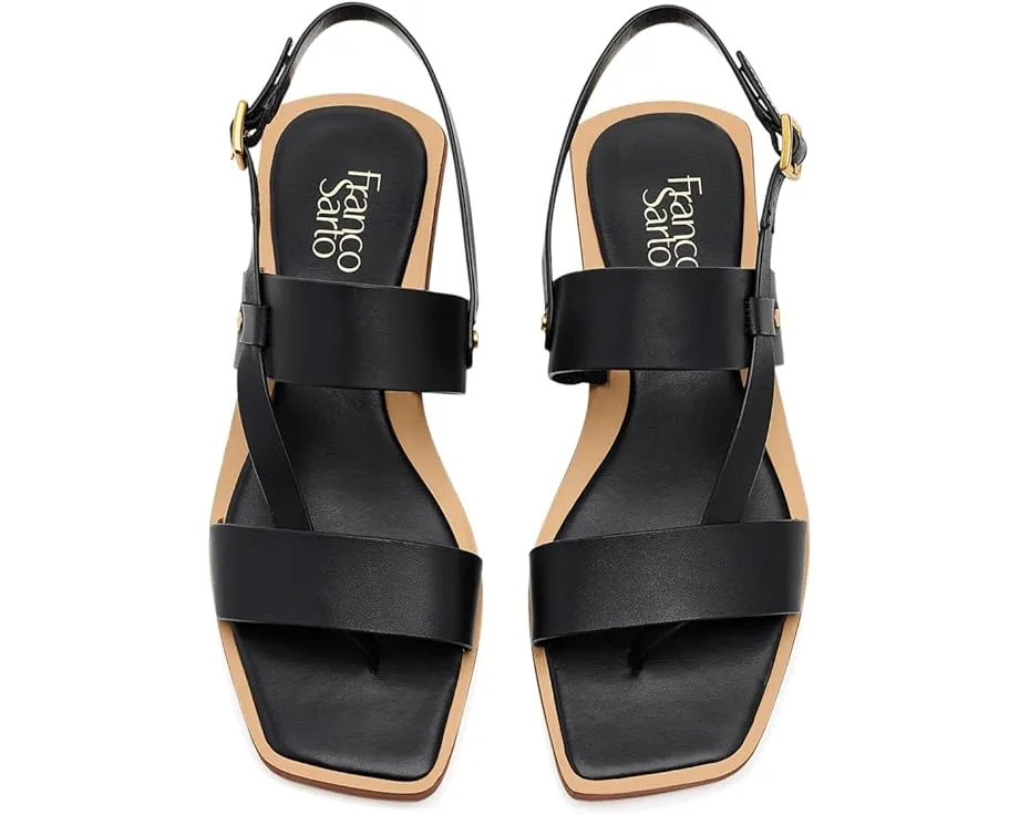 Сандалии Franco Sarto Enrica с открытым квадратным носком и регулируемой застежкой