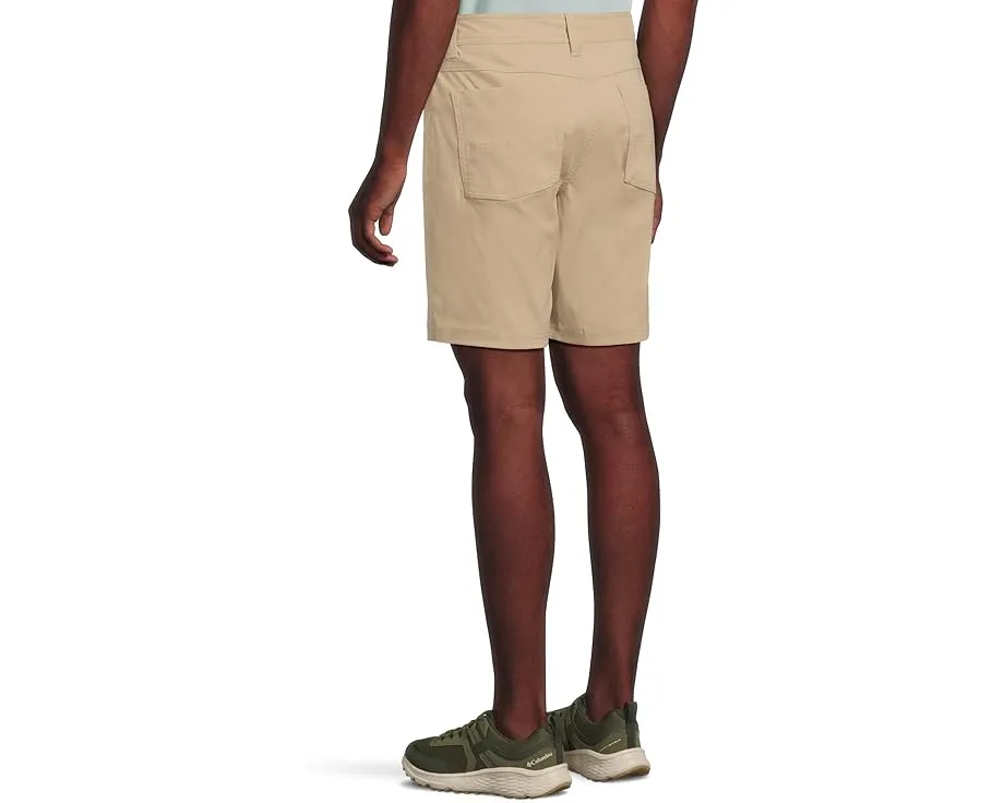 Шорты Prana Stretch Zion 5 Pocket с защитой UPF 50+ и влагоотводящей отделкой