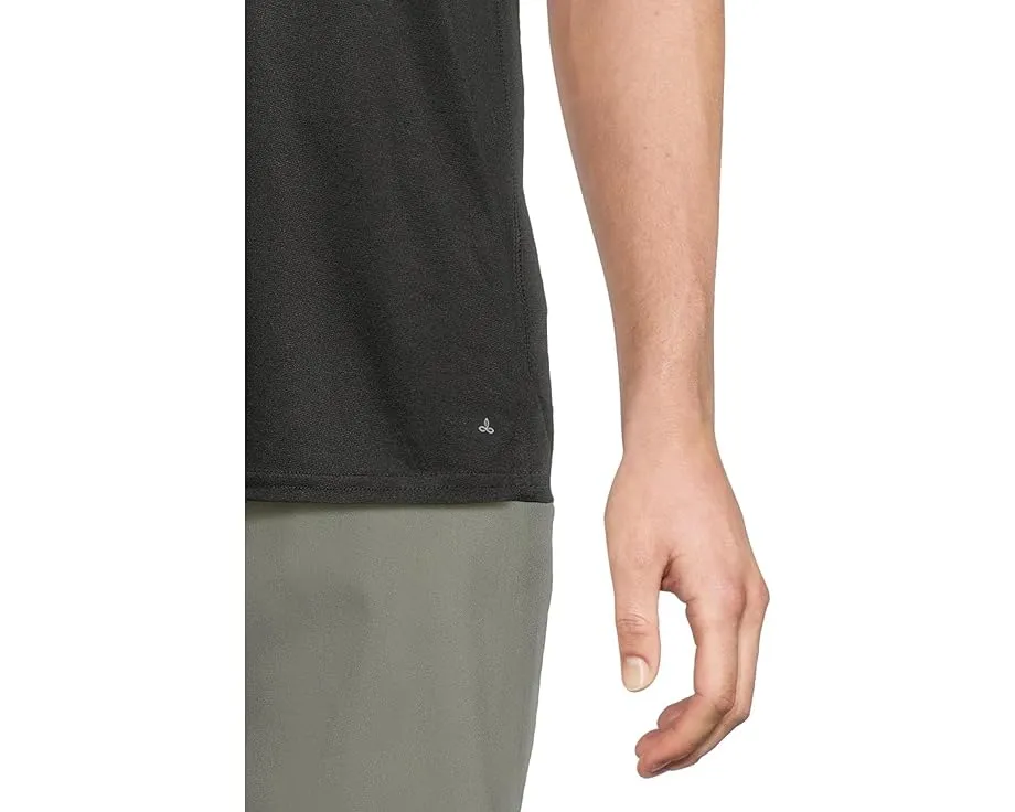 Футболка Prana Natural Flow Short Sleeve Crew с влагоотводящим эффектом