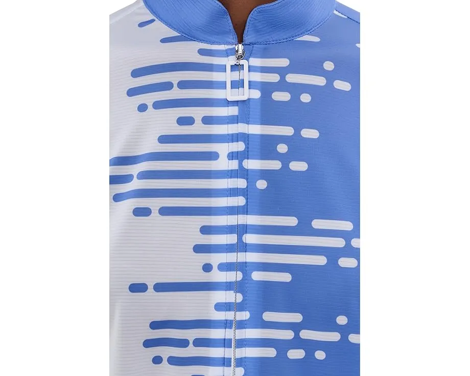 Лонгслив Jamie Sadock Sunsense с позитивно-негативным принтом и застежкой на четверть