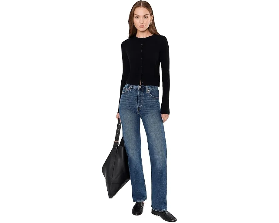 Джинсы Levi's® Premium Ribcage Full Length с максимально высокой посадкой и прямым кроем