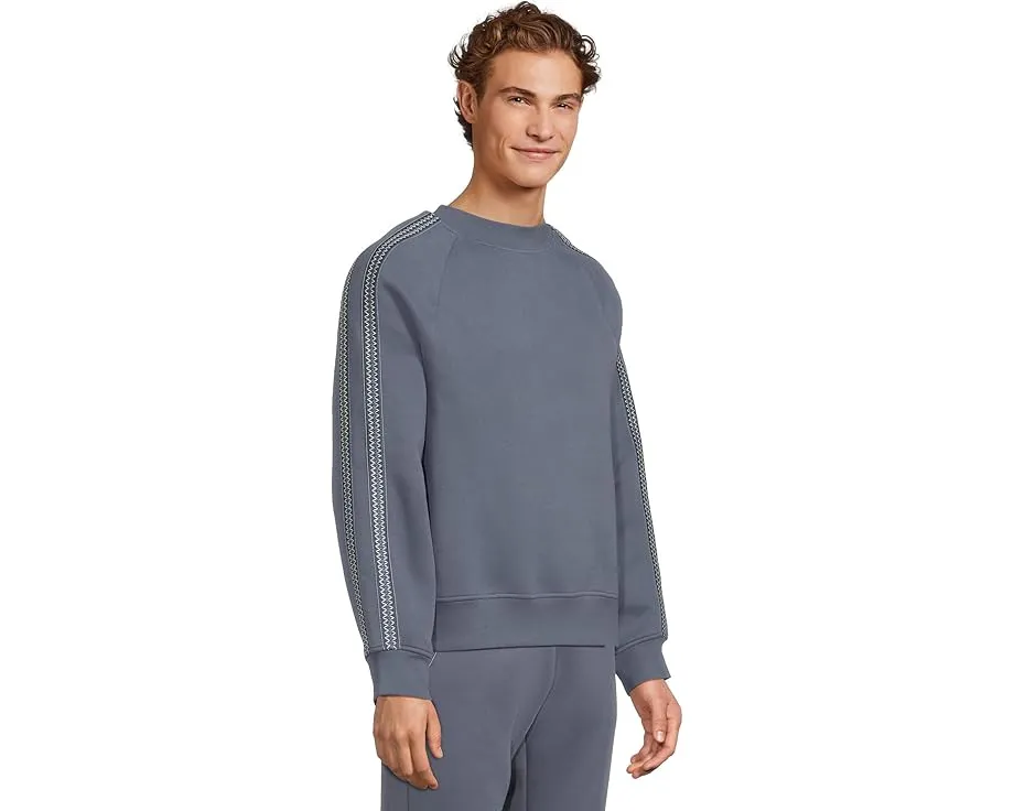 Свитшот UGG Tasman Crew Neck с тесьмой на рукавах из переработанного полиэстера