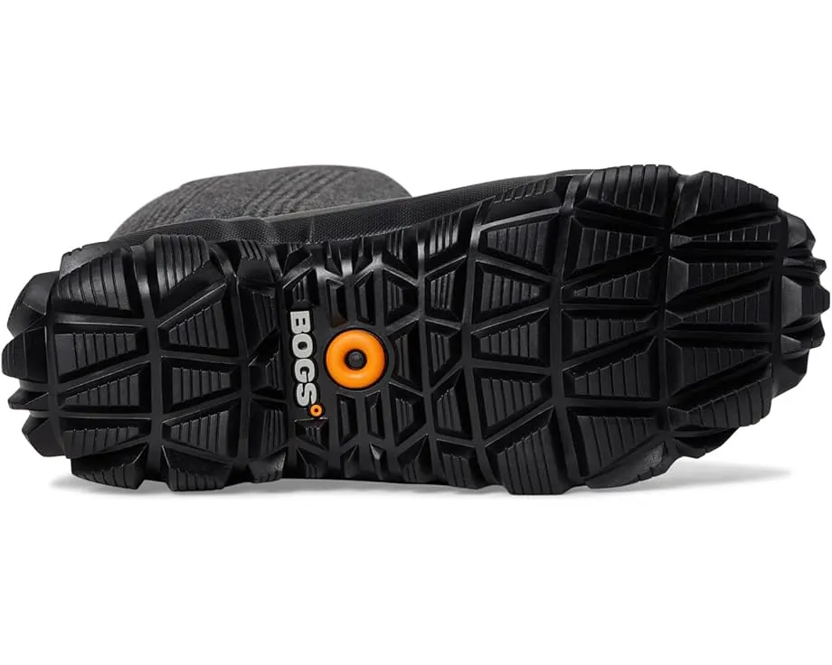 Зимние сапоги Bogs Whiteout Plaid с флисовой подкладкой и подошвой GlacialGrip