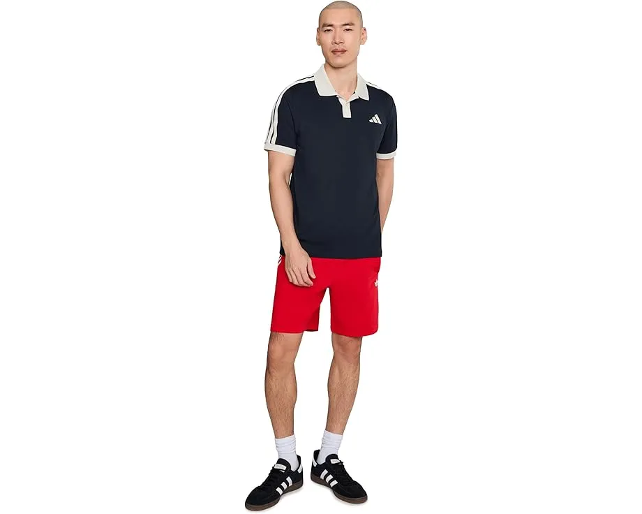 Поли теннисное adidas Heritage с коротким рукавом и воротником поло