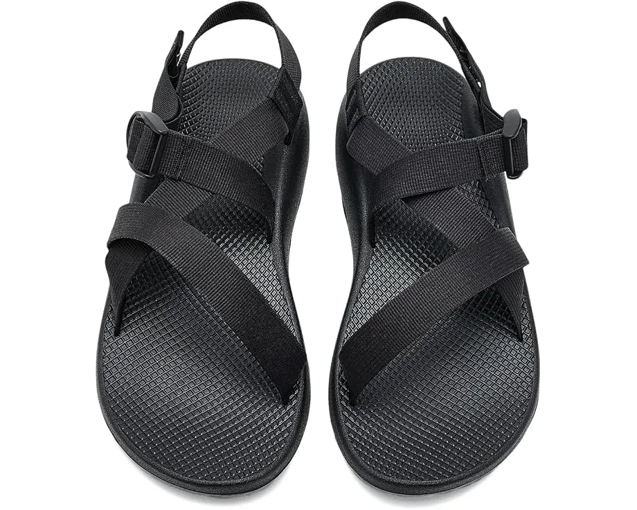 Сандалии классические Chaco Z/1 Black с ремнями из полиэстера
