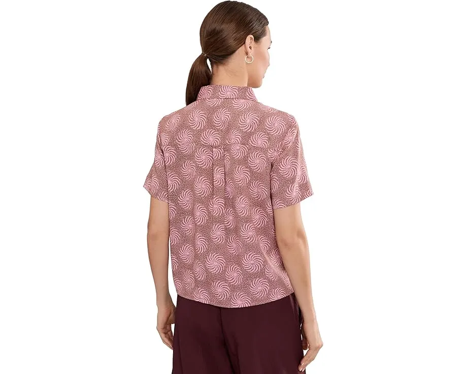 Royal Robbins Camino Pucker рубашка с коротким рукавом в расслабленном стиле