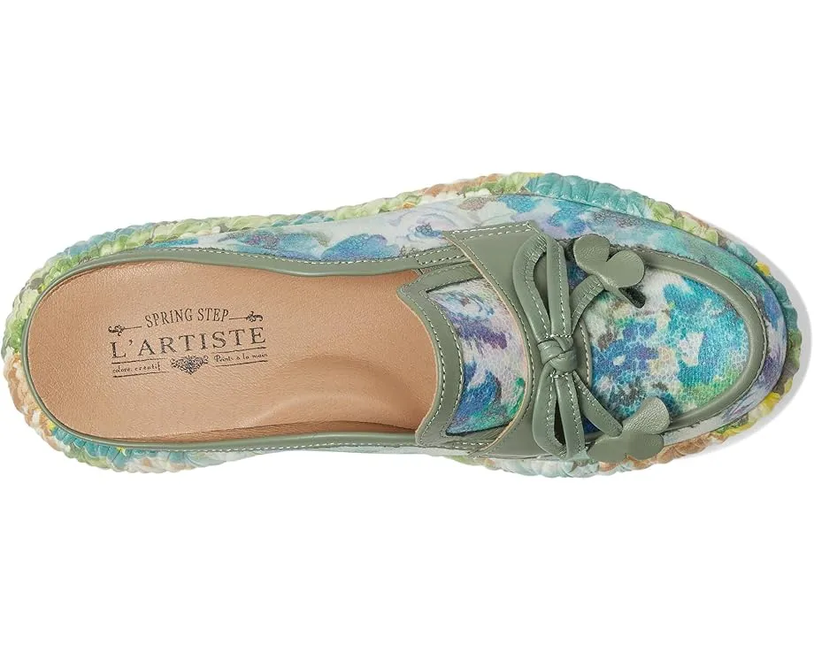 Игривые мюли Cuddles с металлическим цветочным декором L'Artiste by Spring Step