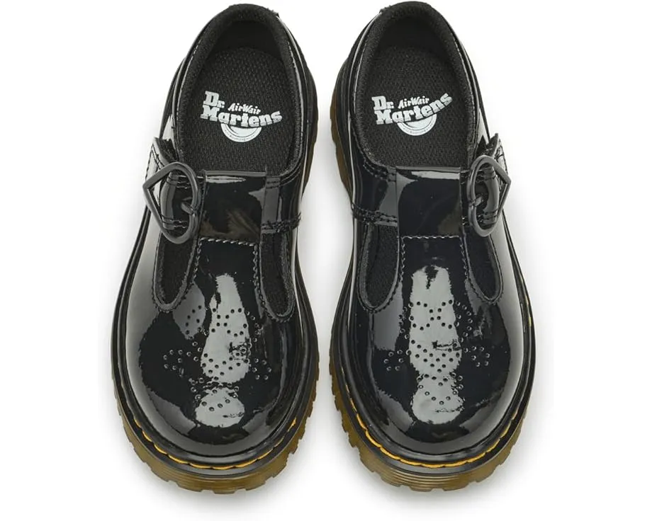 Туфли T-bar Dr. Martens Polley II J для детей с перфорацией
