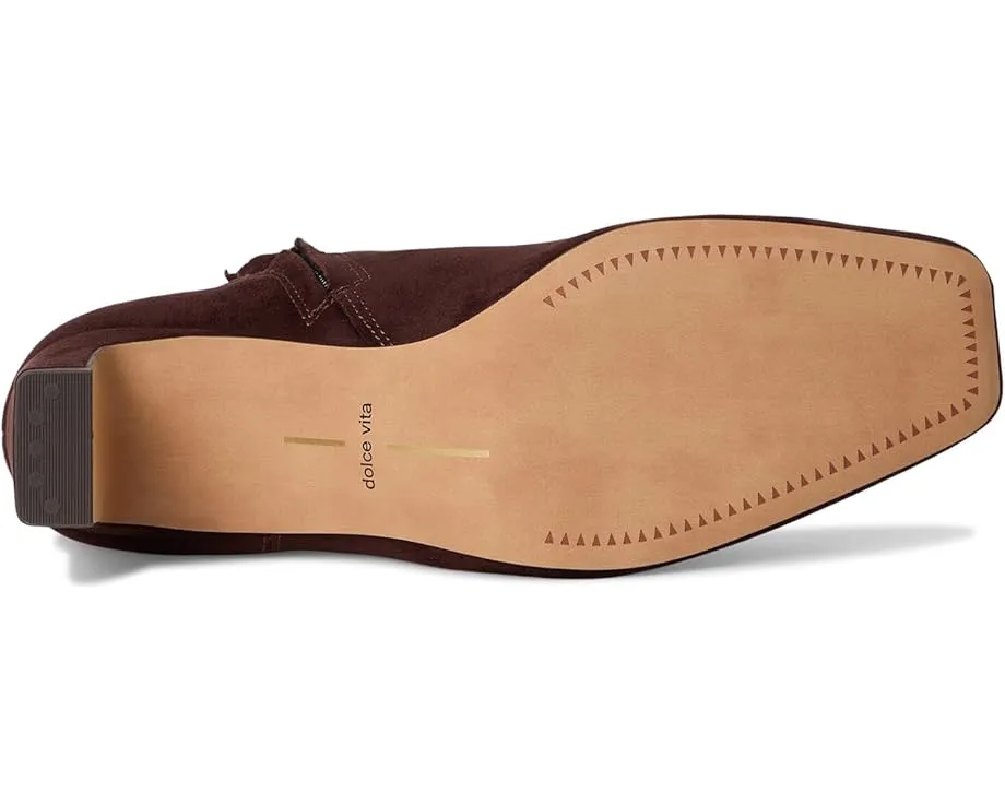 Сапоги Roan до середины икры от Dolce Vita с замшевым верхом и квадратным носком