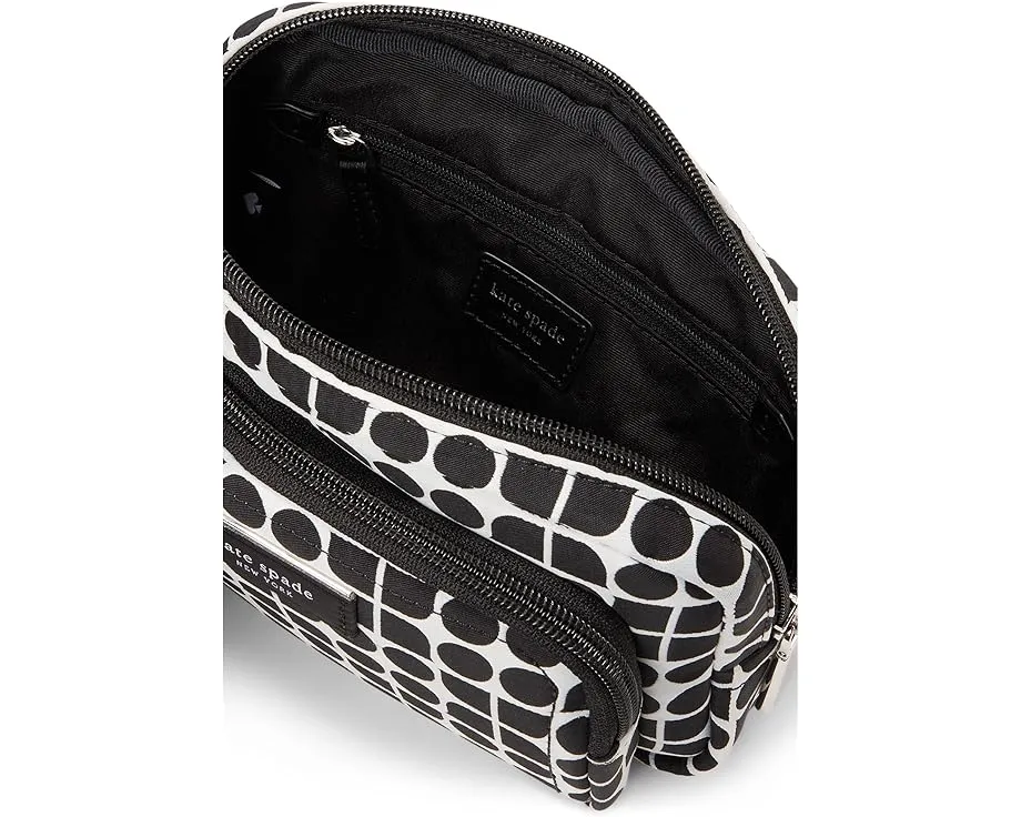 Поясная сумка Noel с принтом из ткани Kate Spade New York на регулируемом ремне