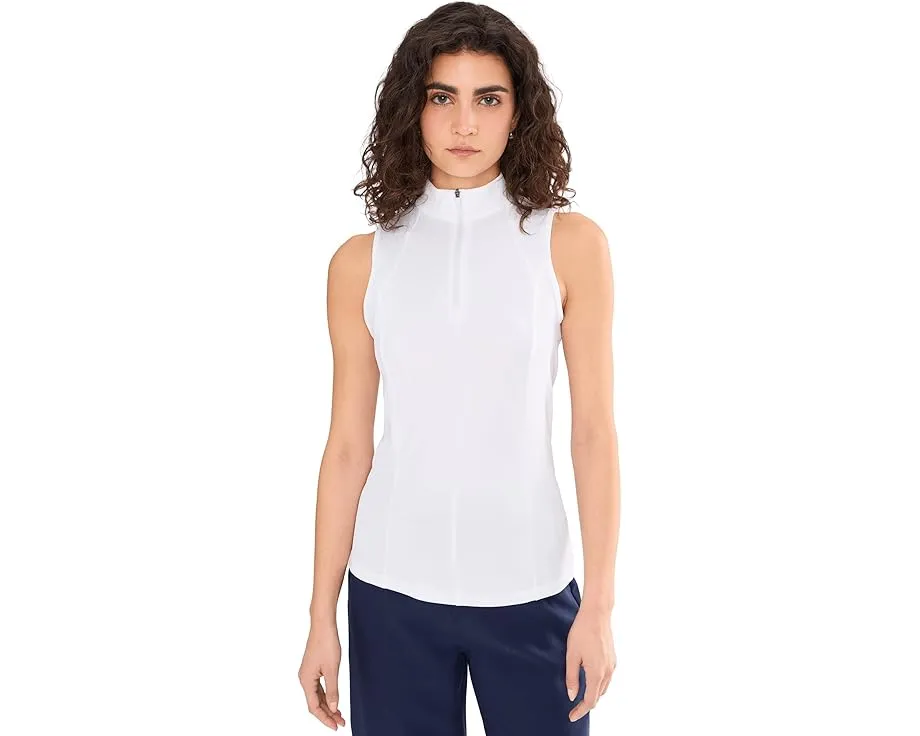 Callaway Женская поло без рукавов с рельефной вязкой