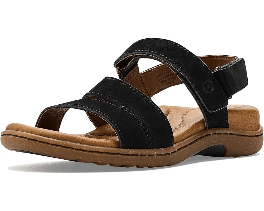 Сандалии Seak из нубука с пробковой подошвой и поддержкой свода стопы Born