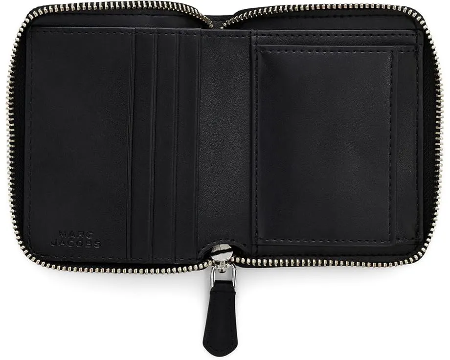 Компактный кожаный кошелек Marc Jacobs The Everyday Slim для денег и карт