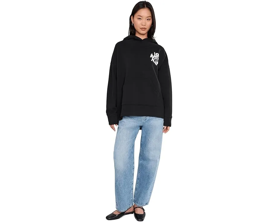 Толстовка AllSaints Orlando Etie с капюшоном и карманом-кенгуру