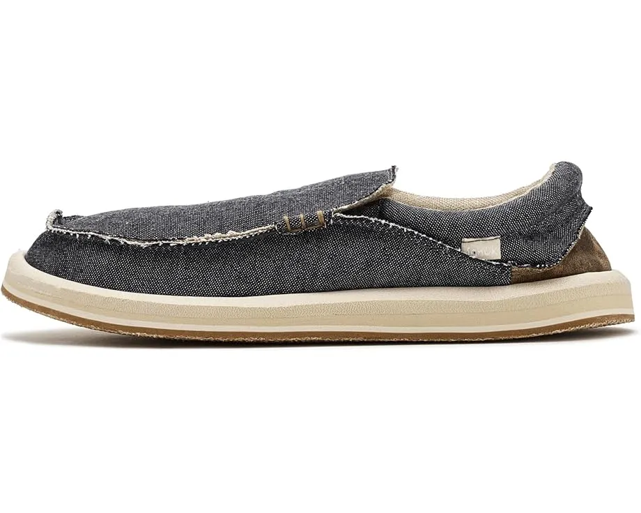 Слипоны Chiba Novelty с текстильным верхом и антибактериальной стелькой