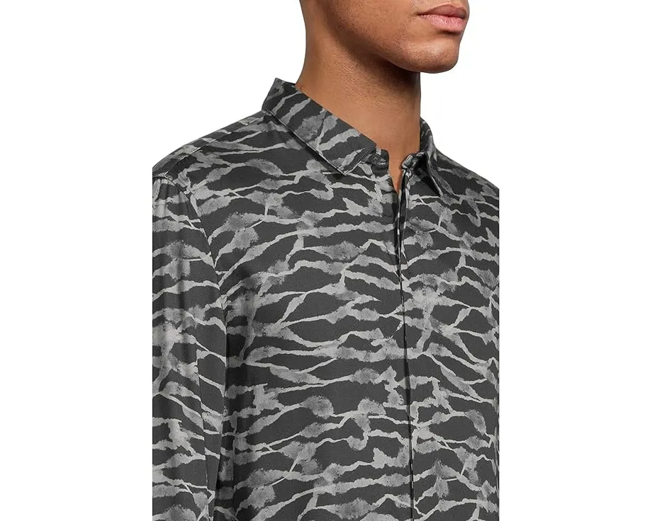 Рубашка Rodney из модала со скрытой планкой от John Varvatos