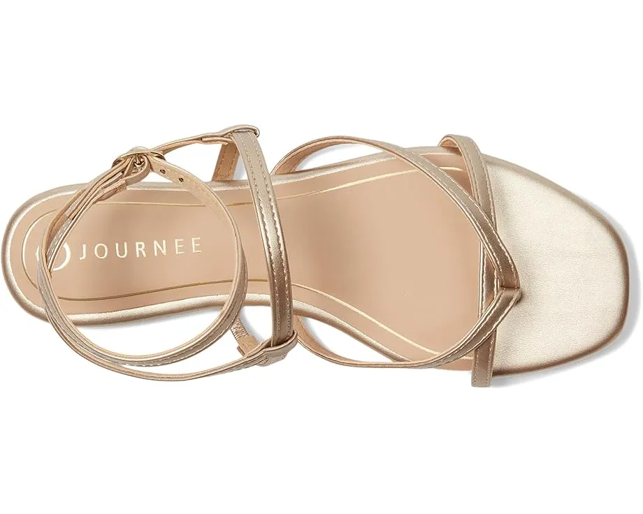 Босоножки Serissa с ремешком на щиколотке и стелькой для комфорта Journee Collection