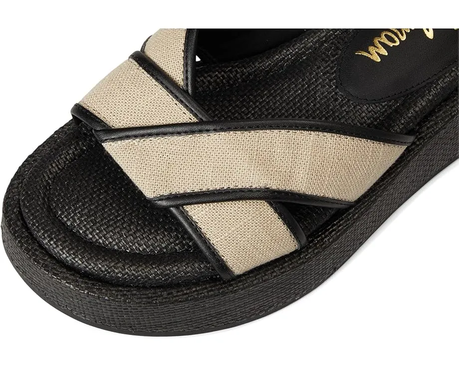 Сандалии Sam Edelman Nylie на платформе с фактурным ремешком и регулируемой пряжкой