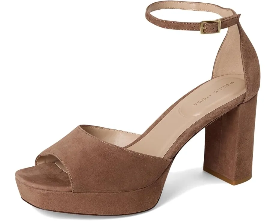 Босоножки Pearly Sandals от Pelle Moda на платформе с регулируемым ремешком