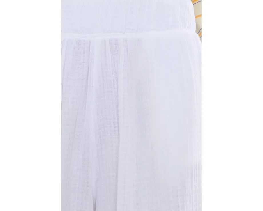 Cloud Gauze Wide Leg Pants