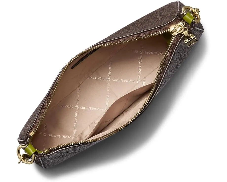 Клатч MICHAEL Michael Kors Empire Medium Chain с цепочкой и стразами