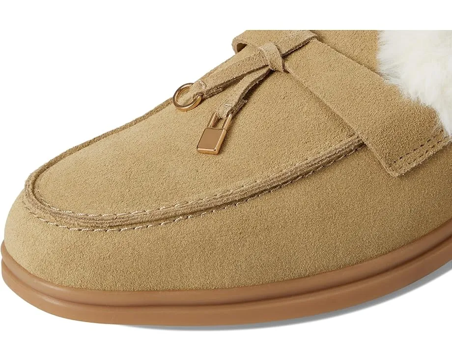 Лоферы Spring Step Gistel с искусственным мехом и металлической пряжкой